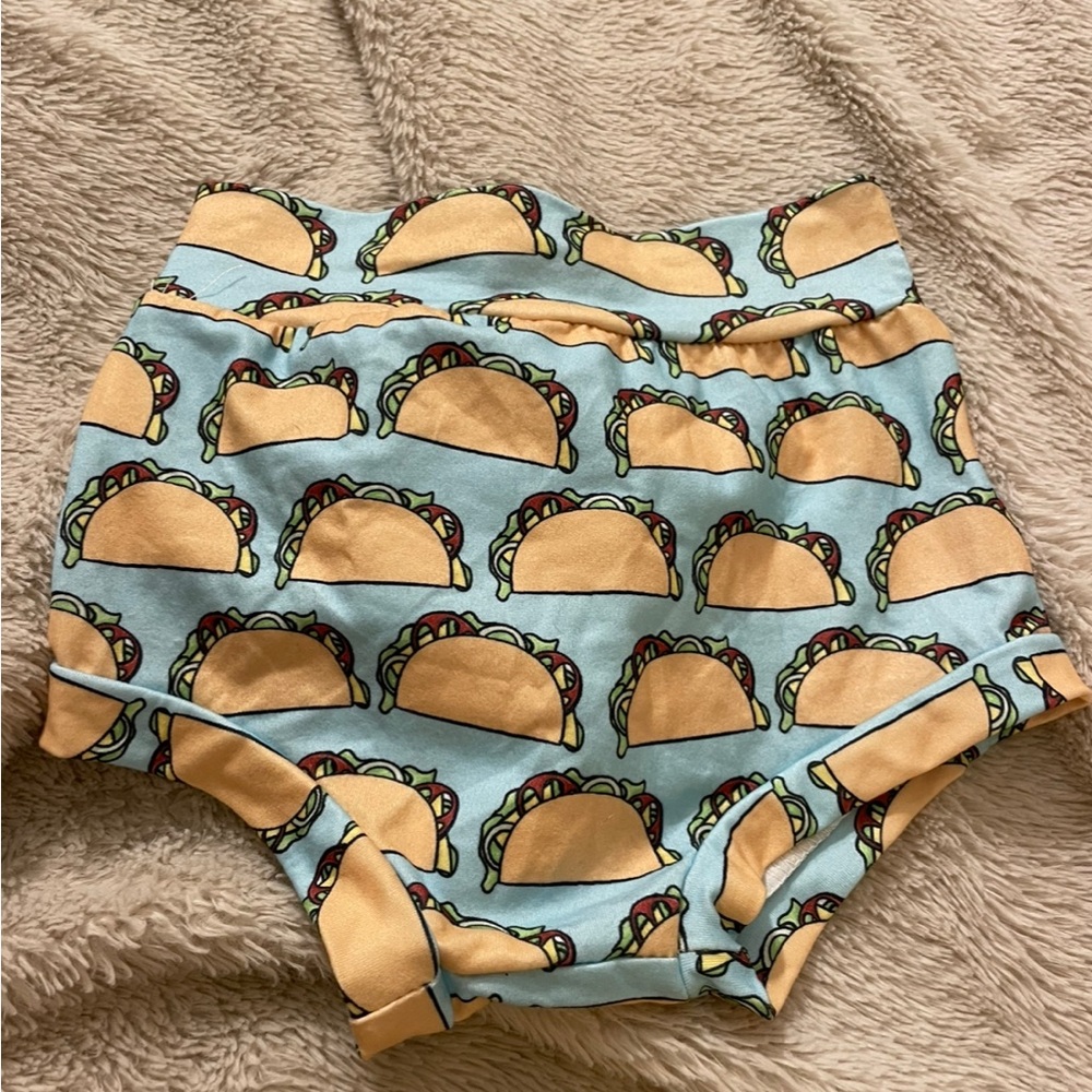 NWOT Unisex Baby Taco Patterned Bloomers